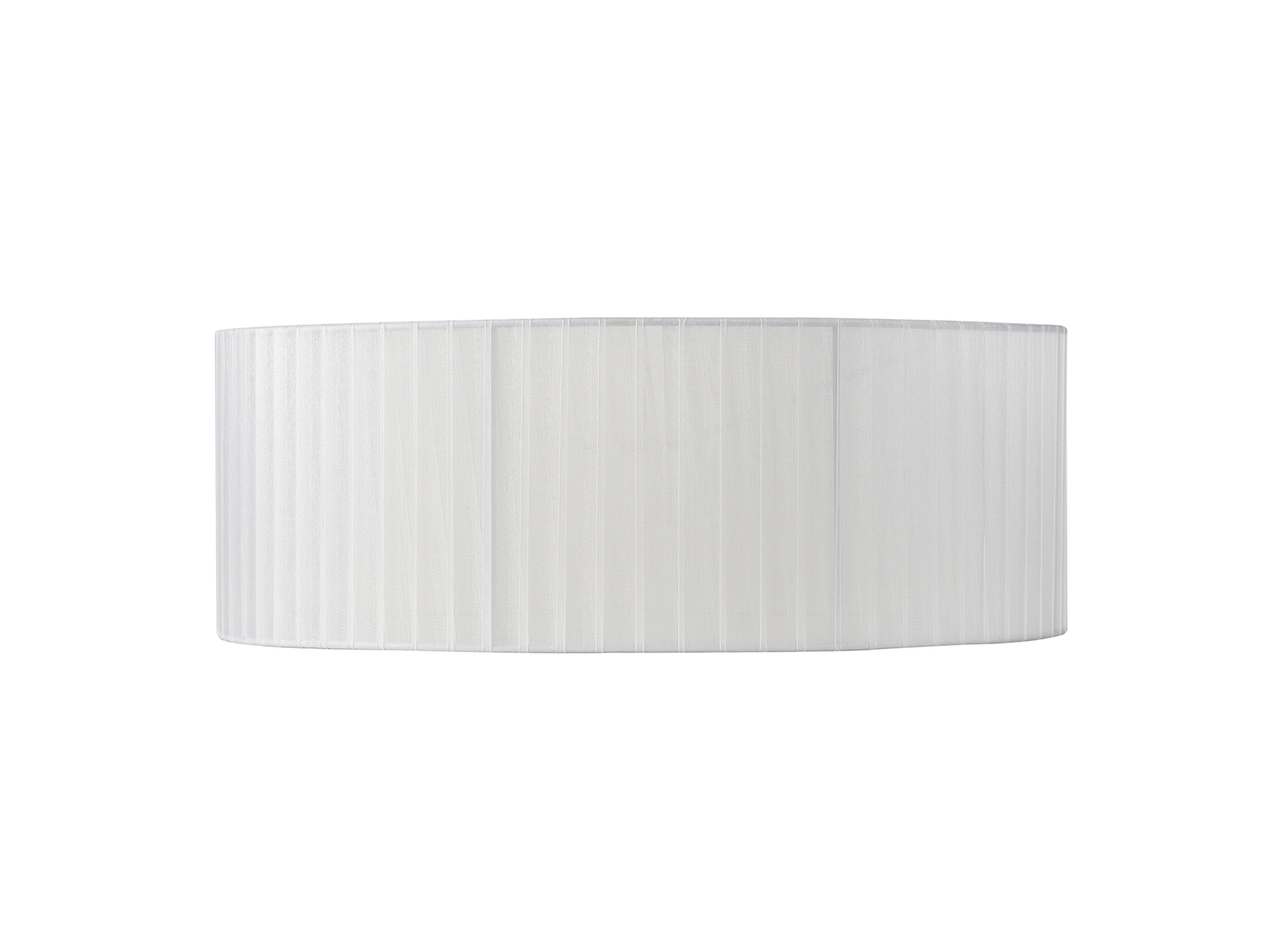 ILS31747WH  Freida Organza Pendant/Ceiling Shade White For IL31747/48/57/58; 500mmx180mm